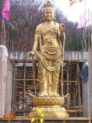 STANDING FEMAME BUDDHA STATUE DZ-BUDDHA09